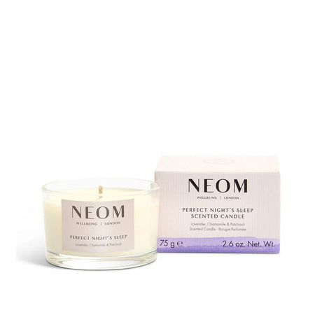 NEOM Candle 75g Travel Candle NEOM Wellbeing Perfect Night's Sleep Scented Candle 1 Wick