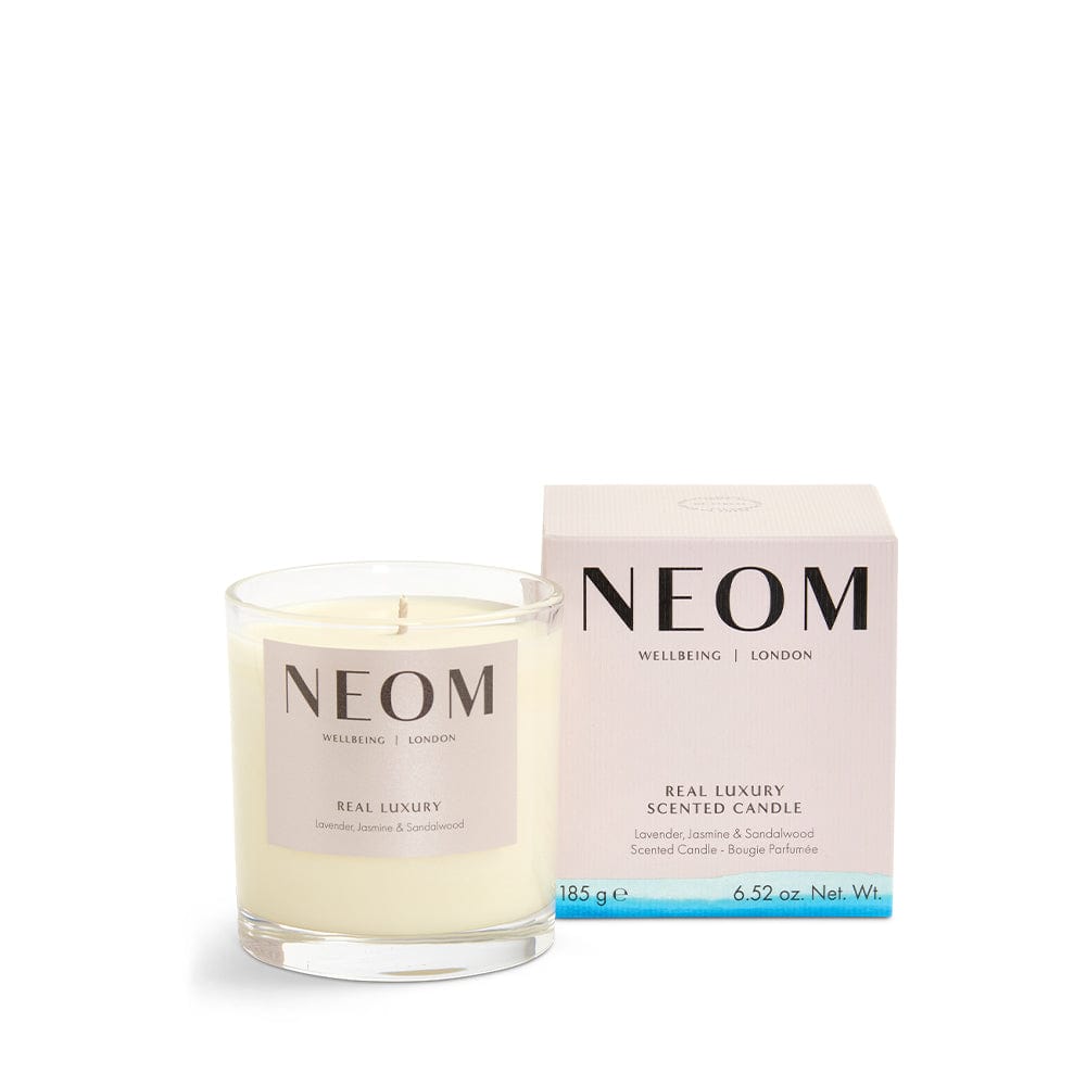 NEOM Candle Real Luxury Scented Candle 185g NEOM Wellbeing Real Luxury Scented Candle 1 Wick