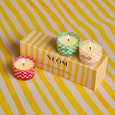 NEOM Candle Set NEOM Winter Wellbeing Candle Trio