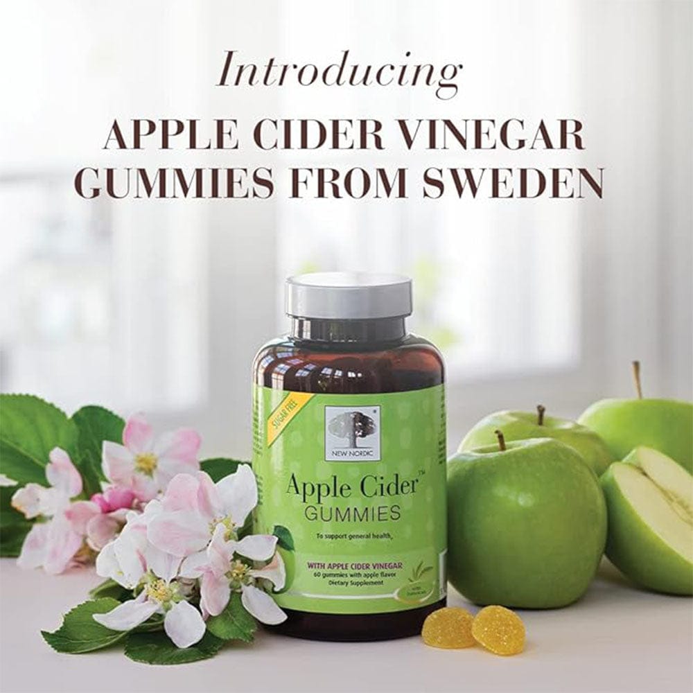 New Nordic Vitamins & Supplements New Nordic Apple Cider Gummies 60s