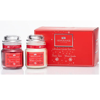 Newgrange Candle Newgrange Christmas Candle Jars Pair