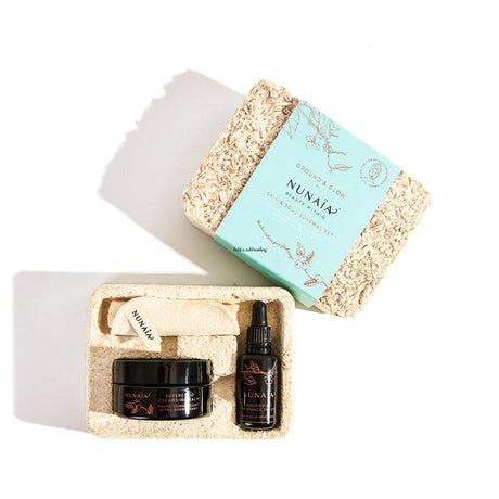 Nunaia Skincare Set Nunaia Ground & Glow Skin Ritual Set