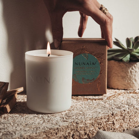 Nunaia Candle Nunaia Sacred Space Candle