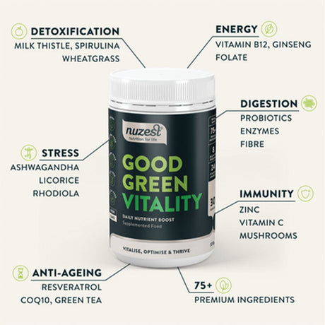 Nuzest Food Storage Nuzest Good Green Vitality 300g