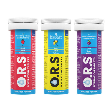 O.R.S Rehydration Salts O.R.S Hydration Tablets 12 pack