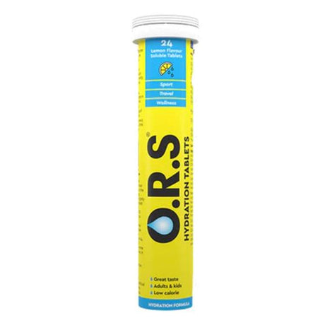 O.R.S Rehydration Salts Lemon O.R.S Hydration Tablets