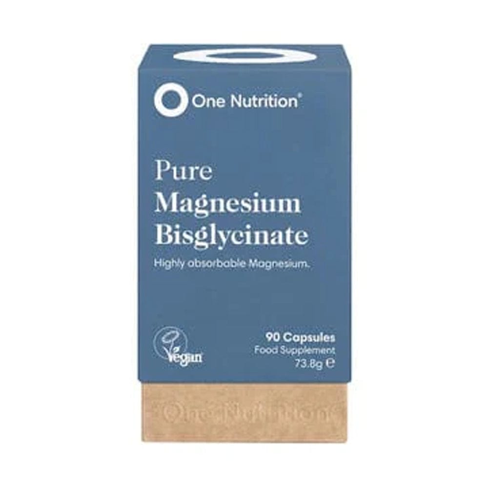 One Nutrition Vitamins & Supplements One Nutrition Pure Magnesium Bisglycinate 90 Capsules