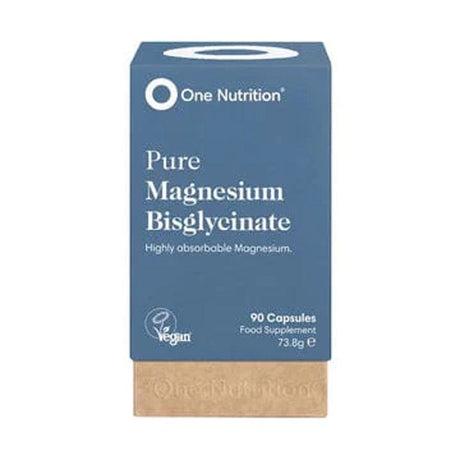 One Nutrition Vitamins & Supplements One Nutrition Pure Magnesium Bisglycinate 90 Capsules