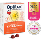 Optibac Vitamins & Supplements Optibac Probiotics Strawberry Kids Gummies