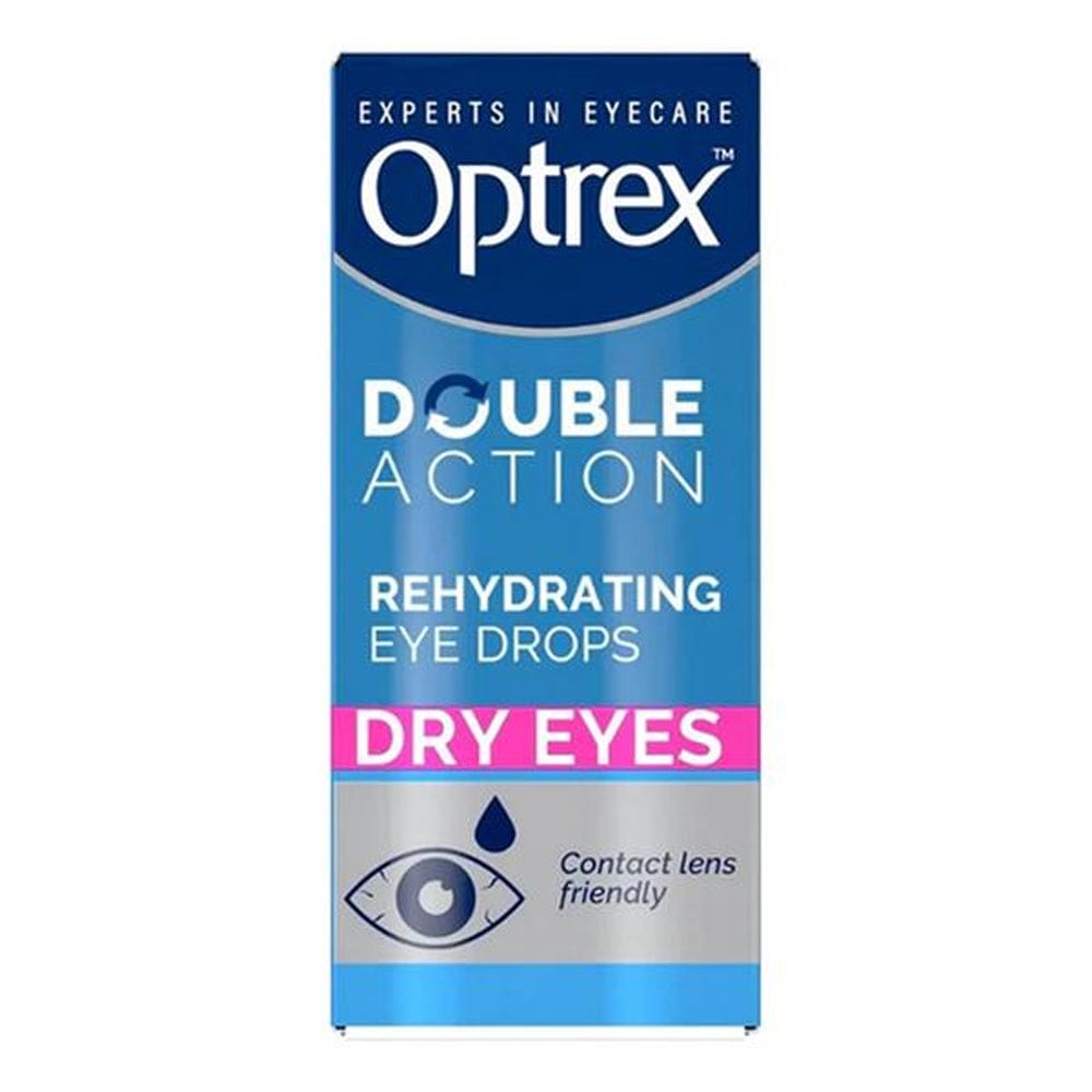 Meaghers Pharmacy Eye Drops Optrex Double Action Rehydrating Drops For Dry Eyes 10ml