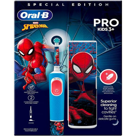 Oral-B Toothbrush Oral B Pro Kids Spiderman Electric Toothbrush