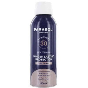 You added <b><u>Parasol Sun Care Sun Spray SPF30 150ml</u></b> to your cart.