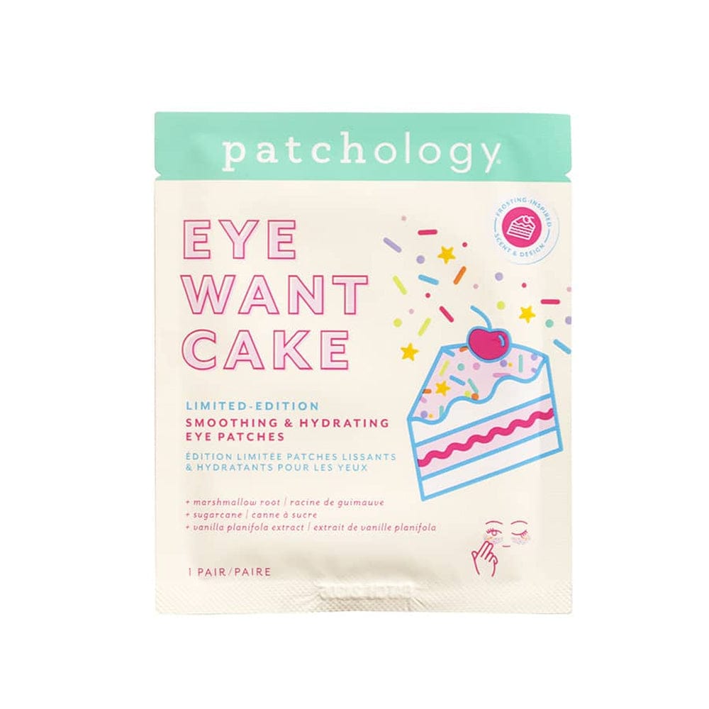 Patchology Eye Patches Single Patchology Eye Want Cake Smoothing & Hydrating Eye Patches