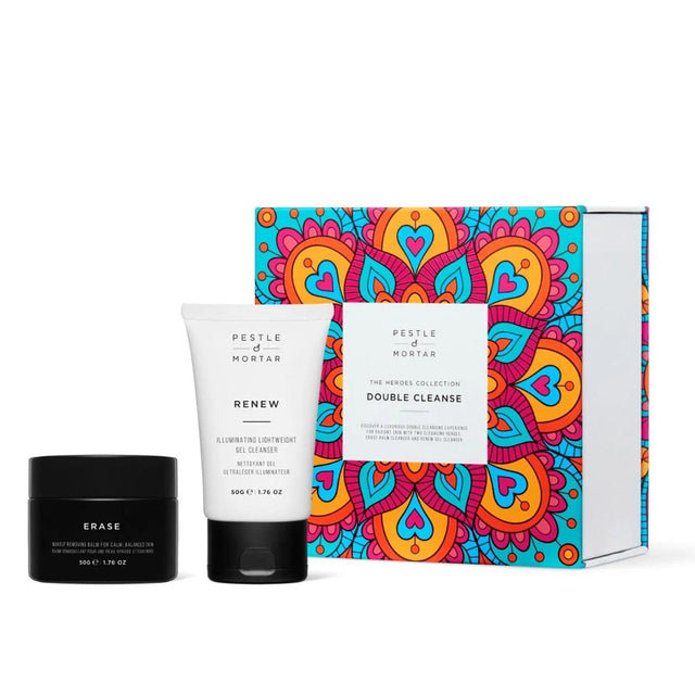 Pestle & Mortar Skincare Set Pestle & Mortar The Heroes Collection Double Cleansing Kit