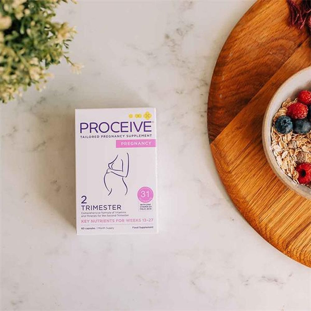 Proceive Vitamins & Supplements Proceive Pregnancy Trimester 2 60 Capsules