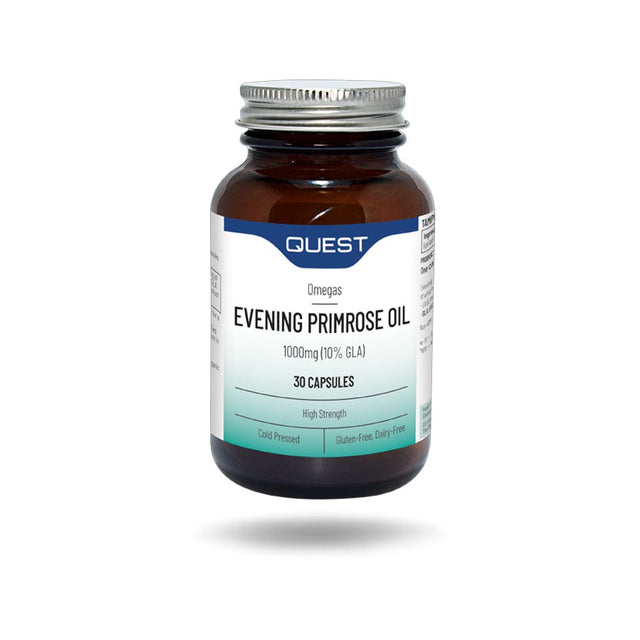 Quest Vitamins & Supplements Quest Evening Primrose Oil 1000mg 30 Capsules