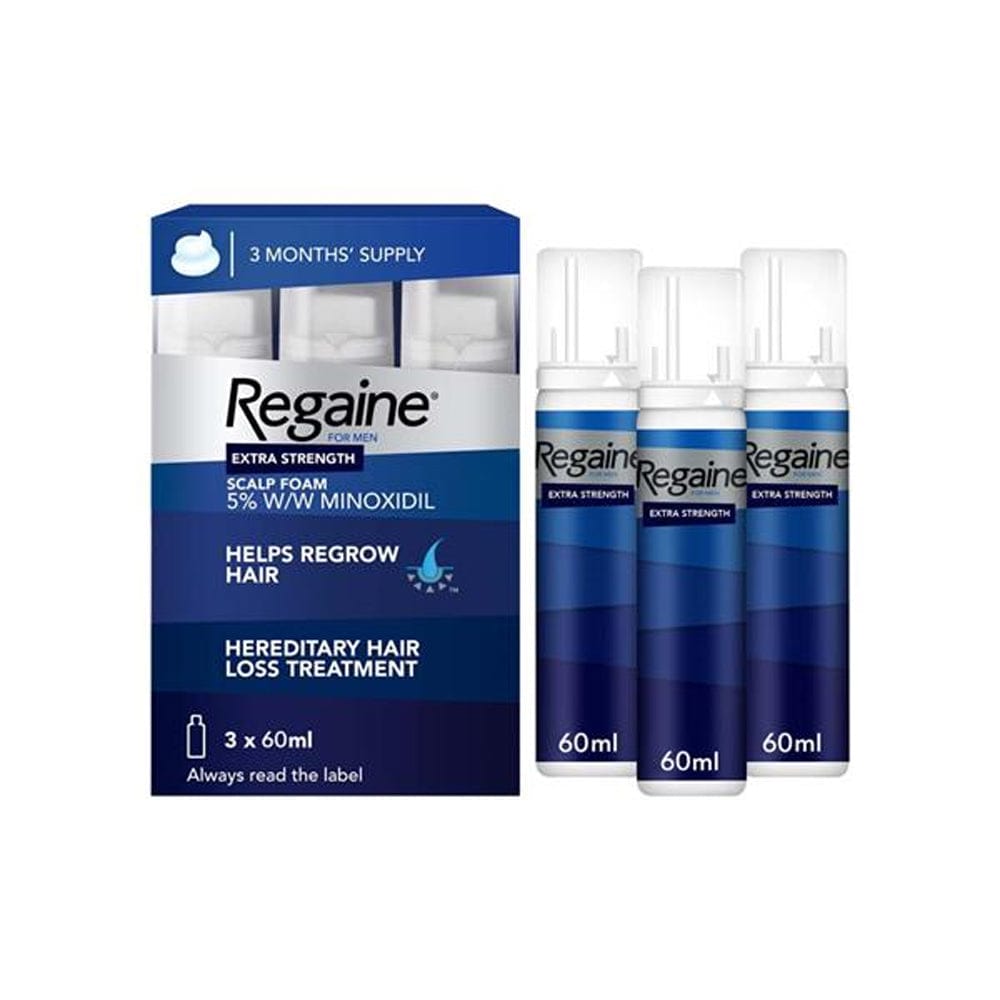 Meaghers Pharmacy Hair Loss Treatment 3 Month Supply Regaine® Extra Strength Scalp Foam