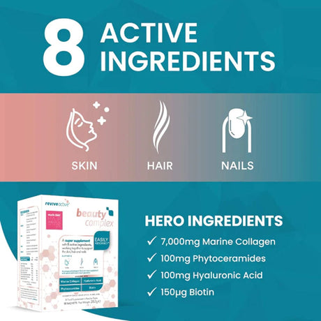 Revive Active Vitamins & Supplements Revive Active Beauty Complex 30 Sachets