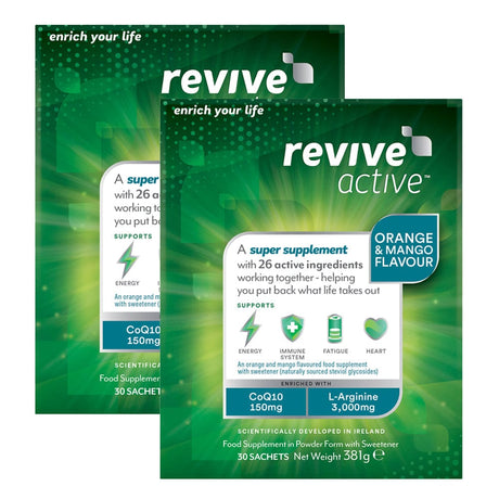 Revive Active Vitamins & Supplements Revive Active Health Food Supplement Bundle 30 x 2