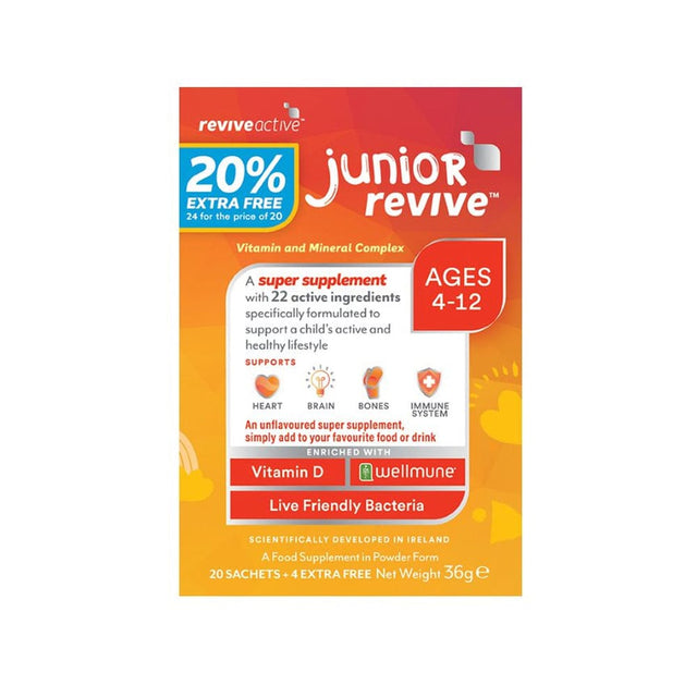 Revive Active Vitamins & Supplements Revive Active Junior Revive 20% Extra Free