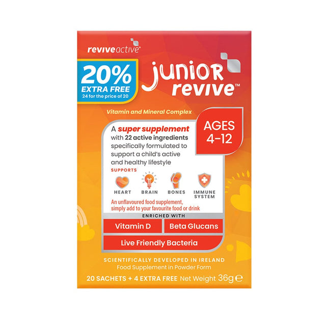 Revive Active Vitamins & Supplements Revive Active Junior Revive 20% Extra Free