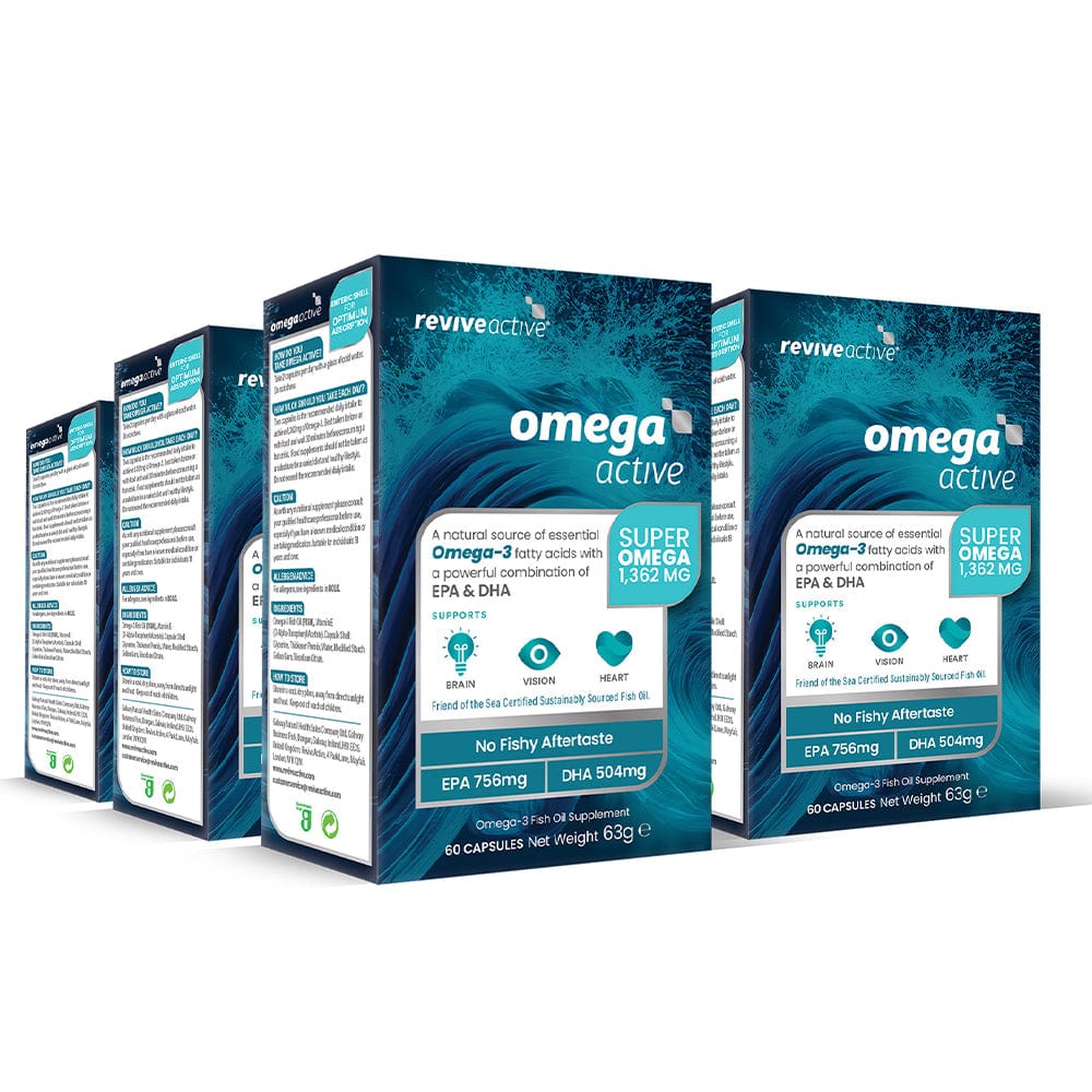 Revive Active Vitamins & Supplements Revive Active Omega Active 60 Capsules Meaghers Pharmacy