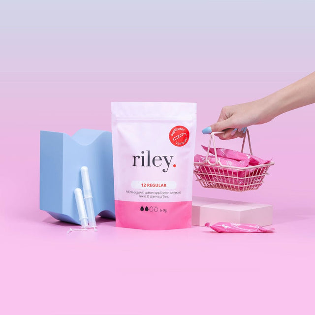 Riley Tampons Riley Cardboard Applicator Tampons