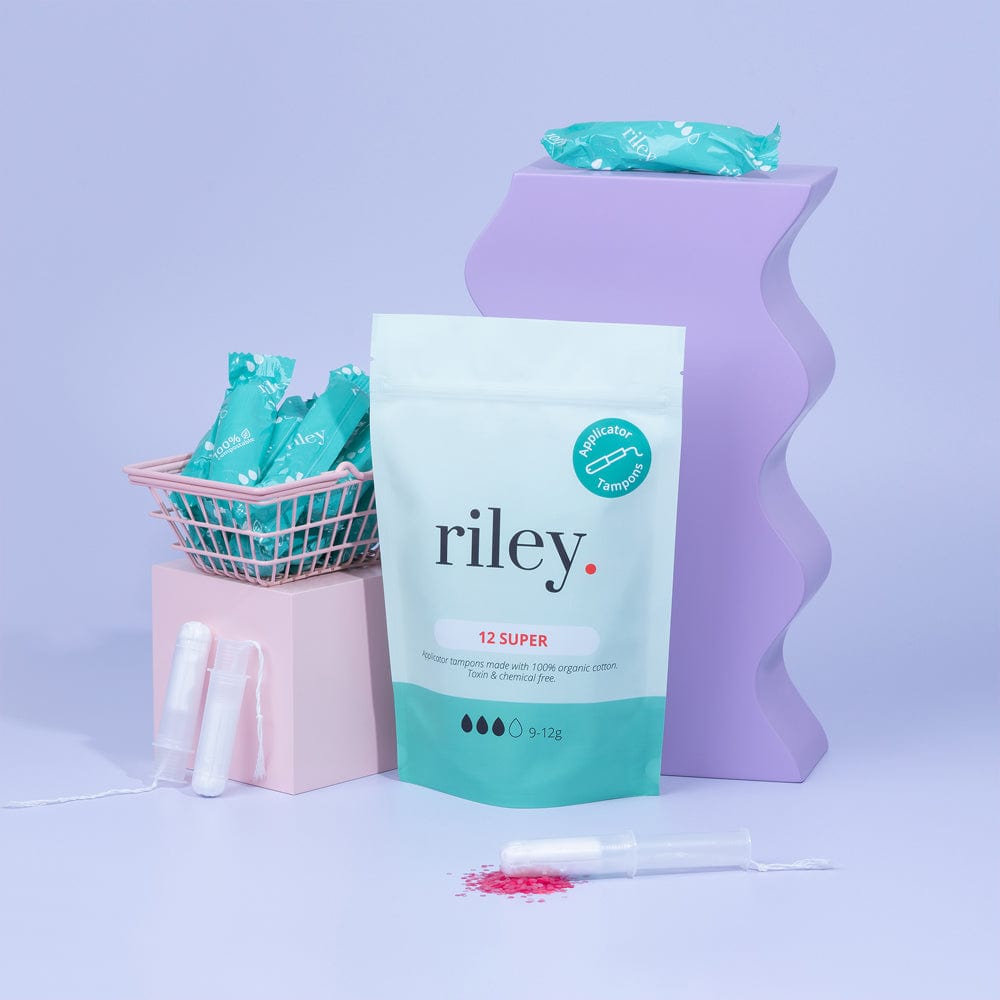 Riley Cardboard Applicator Tampons
