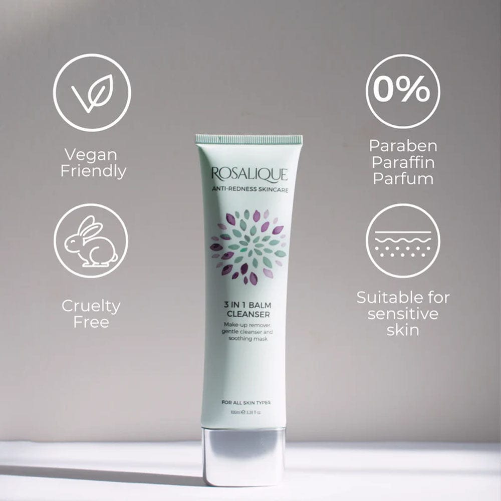 Rosalique 3 in 1 Balm Cleanser 100ml Meaghers Pharmacy