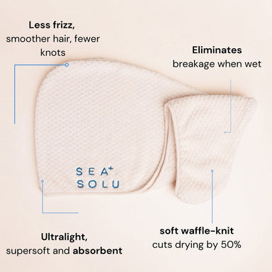 SEA+SOLU Hair Wrap SEA+SOLU Hero Microfibre Hair Towel