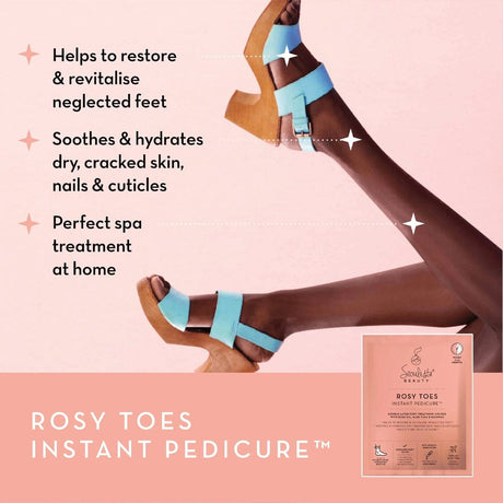 Seoulista Foot Treatment Seoulista Rosy Toes Instant Pedicure Meaghers Pharmacy