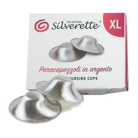 Breast Angels Nipple Cups XL Silverette Nursing Cups The Original Cup