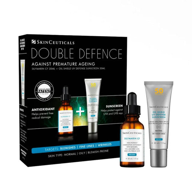 Skinceuticals Skincare Kit SkinCeuticals Silymarin CF Double Defence Kit