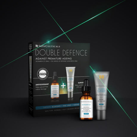 Skinceuticals Skincare Kit SkinCeuticals Silymarin CF Double Defence Kit