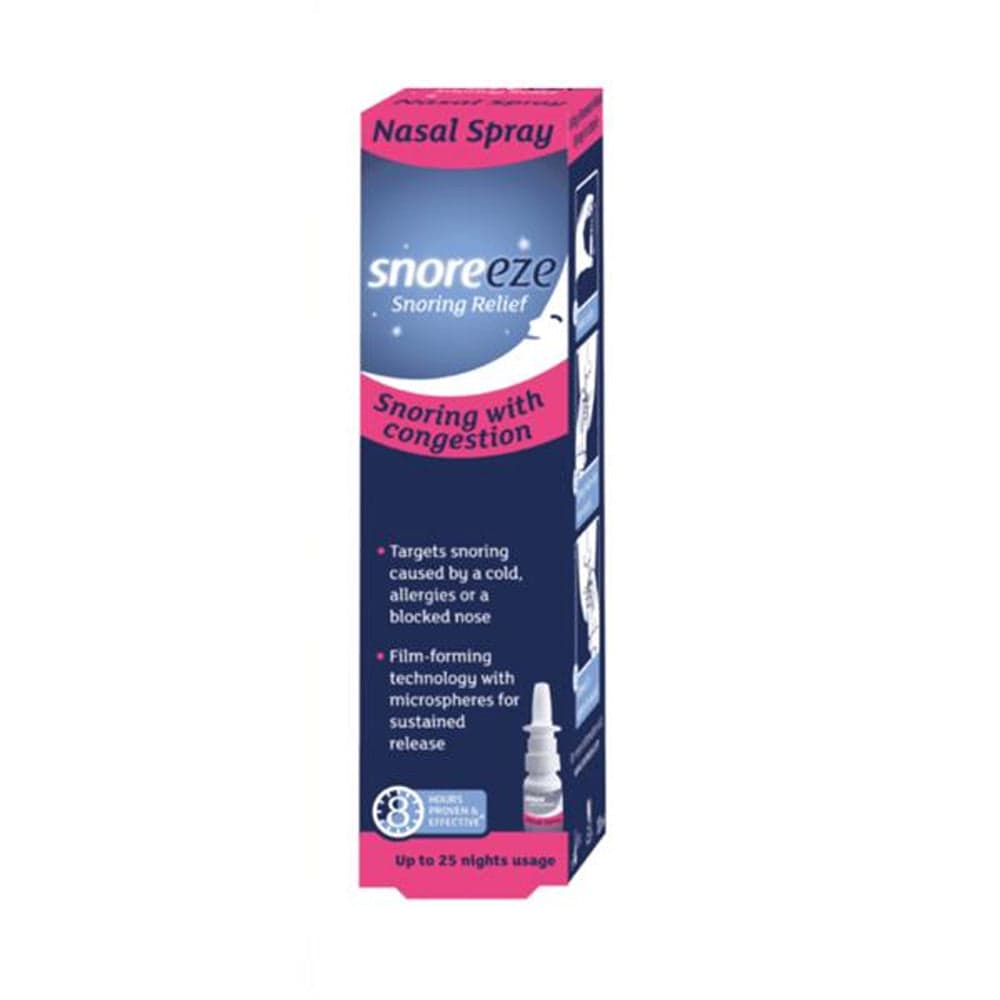 Snoreeze Nasal Spray Snoreeze Snoring Relief Nasal Spray 10ml