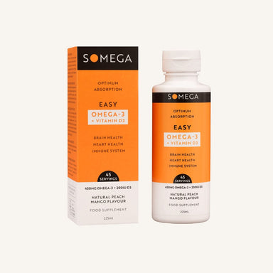 Somega Vitamins & Supplements Somega Omega-3 + Vitamin D3 225ml