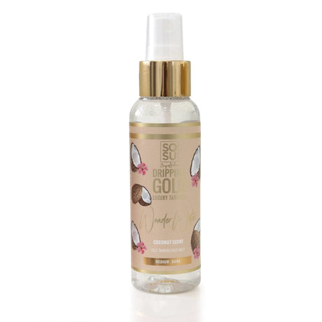 Sosu By Suzanne Jackson Tanning Mist SOSU Dripping Gold Wonder Water Coconut Med-Dark 100ml