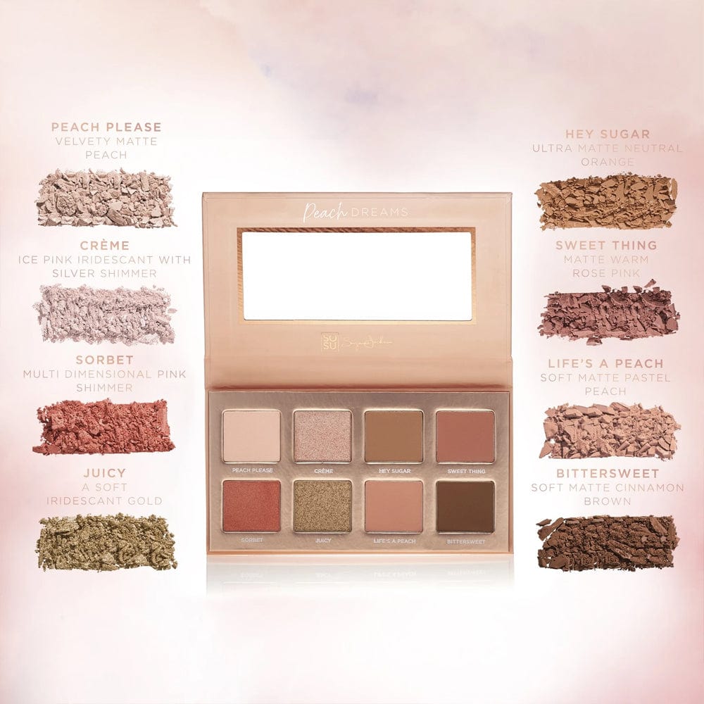 Sosu By Suzanne Jackson Eyeshadow Palette Sosu Peach Dreams Eyeshadow Palette