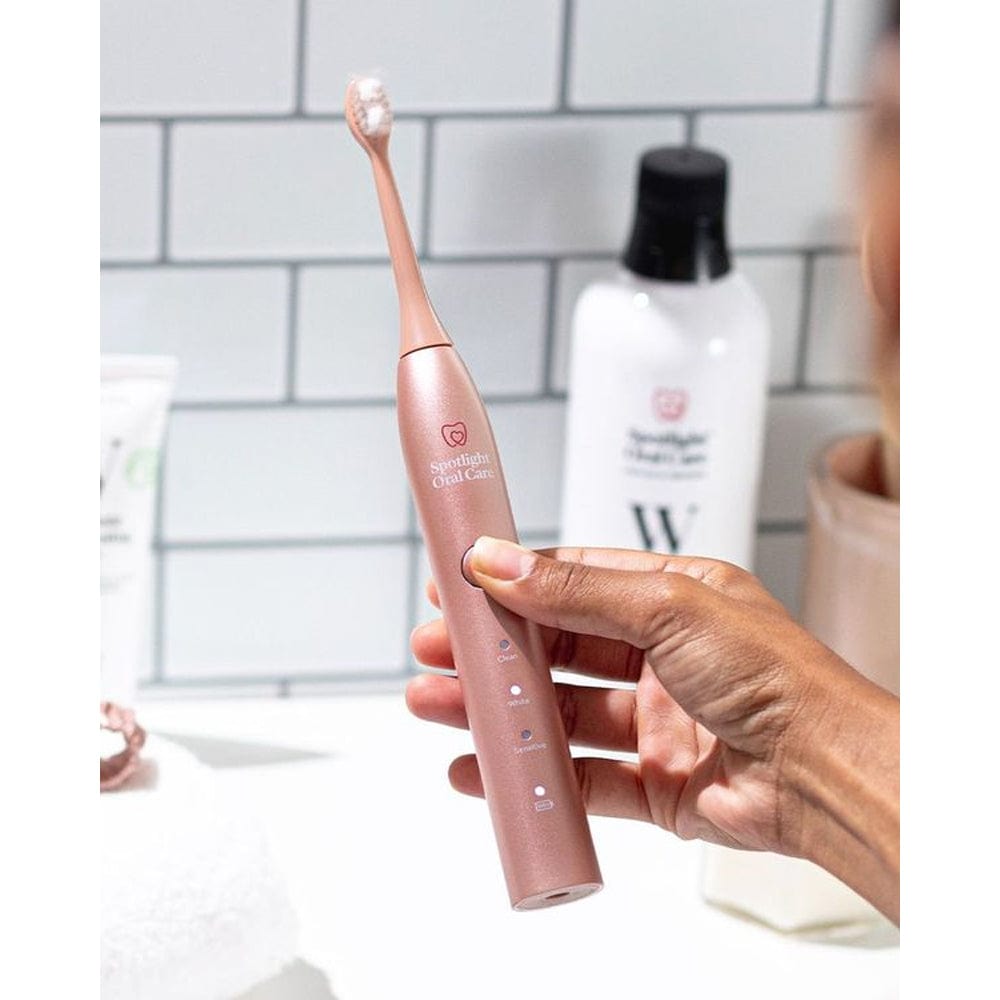 Spotlight Electric Toothbrush Spotlight Oral Care Rose Gold Sonic Toothbrush