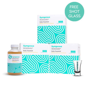 You added <b><u>Symprove 12 Week Bundle + Shot Glass</u></b> to your cart.