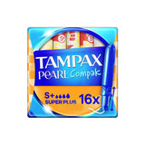 Tampax Tampons Tampax Compak Pearl Super Plus Tampons 16 Pack