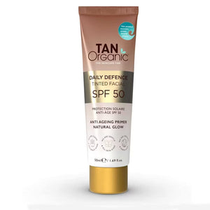 You added <b><u>Tan Organic Daily Defence Tinted Facial SPF50 50ml</u></b> to your cart.