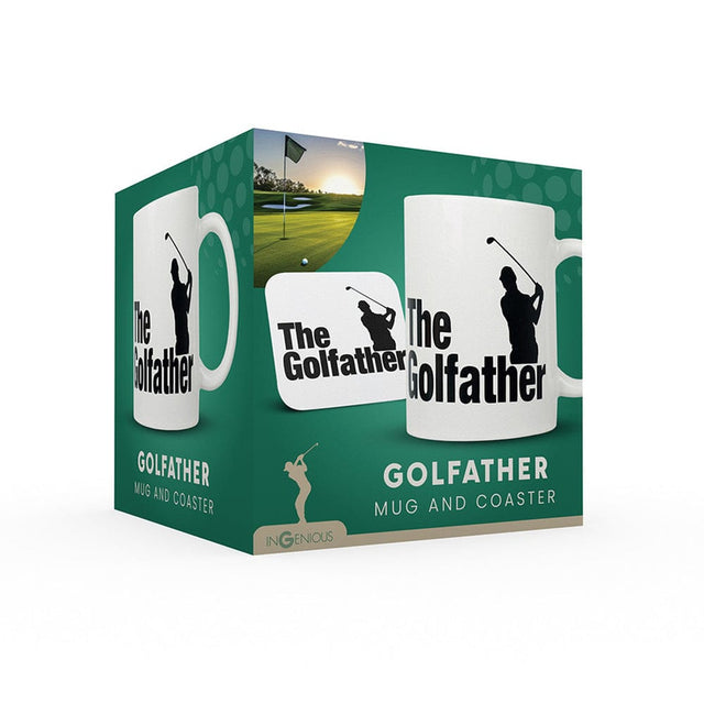 Ingenious Mug The Golfather Mug & Coaster Set