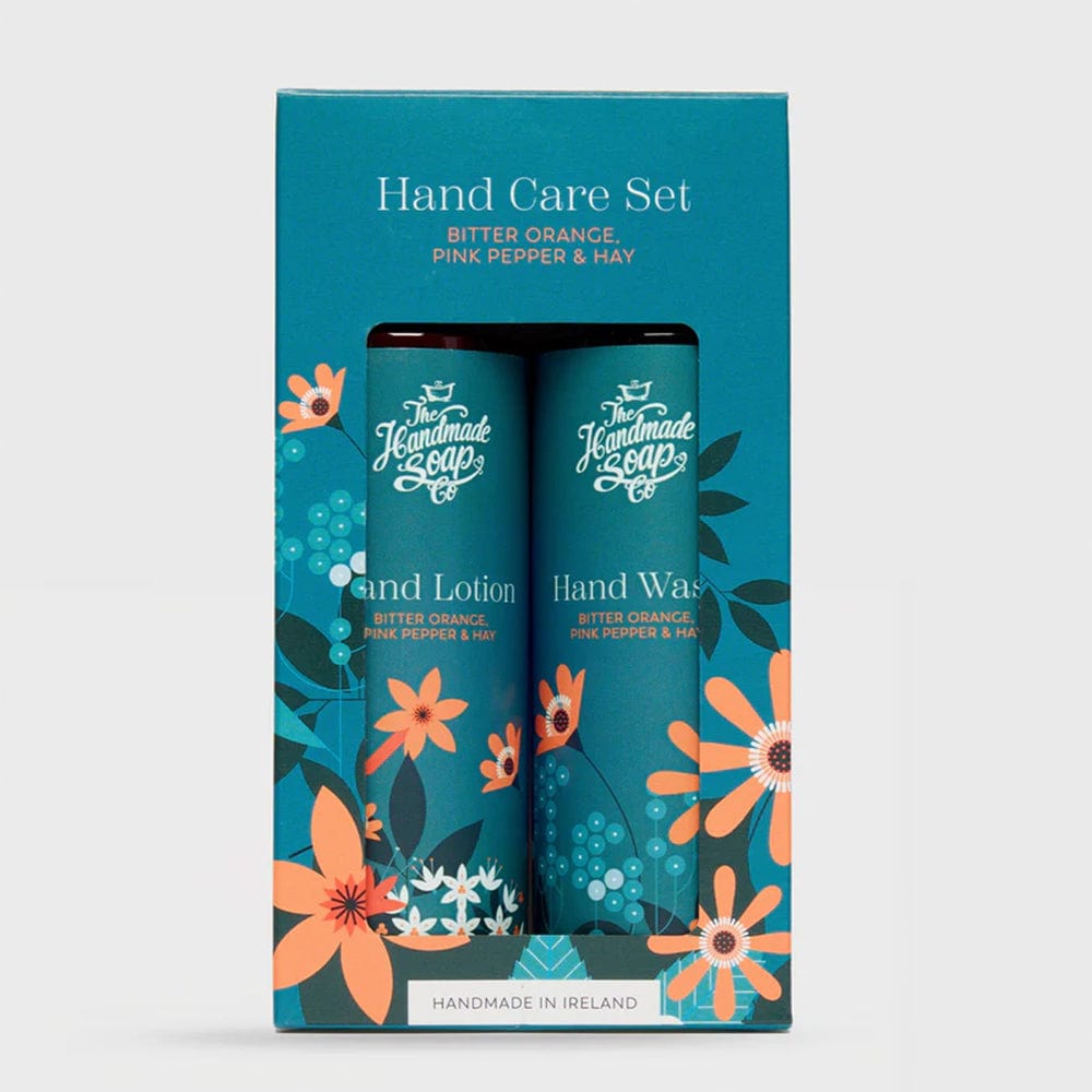 The Handmade Soap Company Skincare Gift Set The Handmade Soap Co Hand Care Set - Bitter Orange, Pink Pepper & Hay