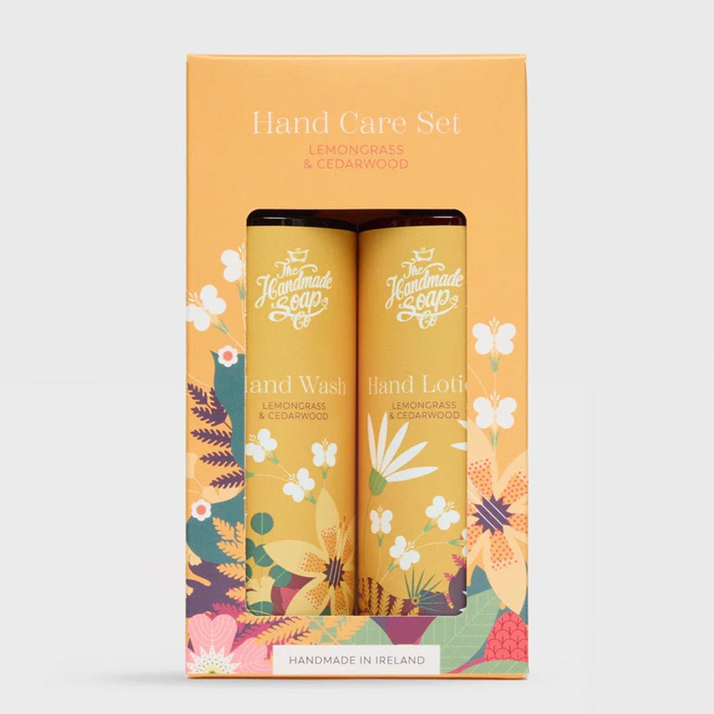 The Handmade Soap Company Handcare Set The Handmade Soap Co Hand Care Set - Lemongrass & Cedarwood