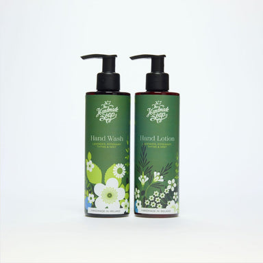 The Handmade Soap Company Handcare Set The Handmade Soap Co Hand Wash & Lotion Set - Lavender, Rosemary, Thyme & Mint