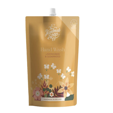 The Handmade Soap Company Hand Wash Lemongrass & Cedarwood 500ml The Handmade Soap Company Hand Wash Refill