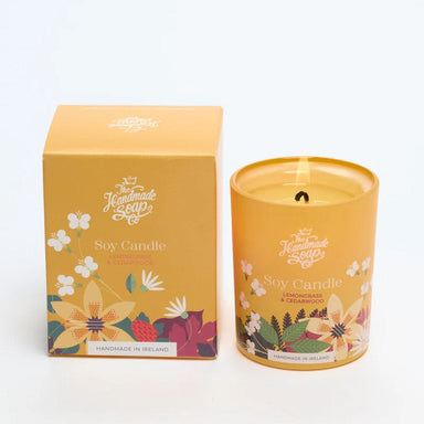 The Handmade Soap Company Candle The Handmade Soap Company Lemongrass & Cedarwood Soy Candle