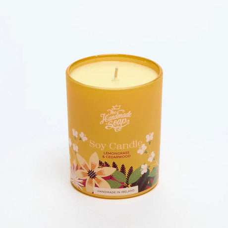 The Handmade Soap Company Candle The Handmade Soap Company Lemongrass & Cedarwood Soy Candle