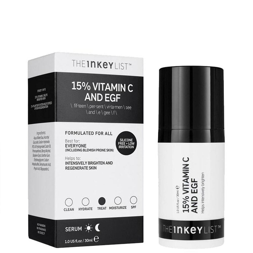 The Inkey List Serum The Inkey List 15% Vitamin C & EGF Serum 30ml